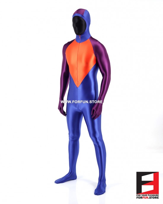 SPANDEX SLICK PLAYSUIT V6