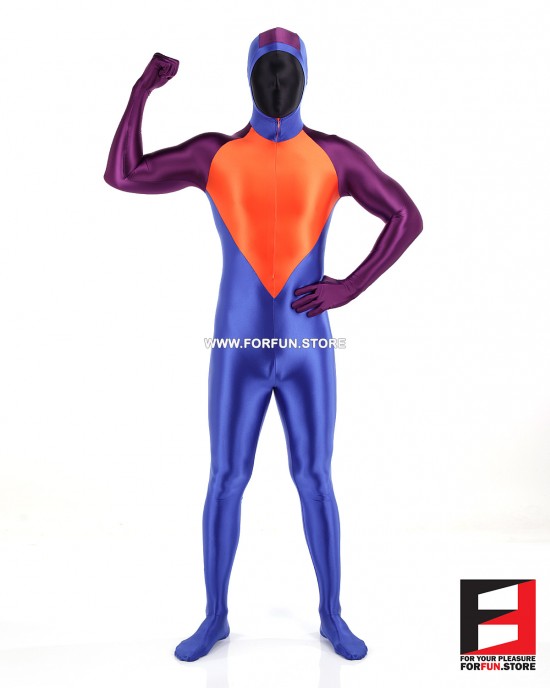 SPANDEX SLICK PLAYSUIT V6