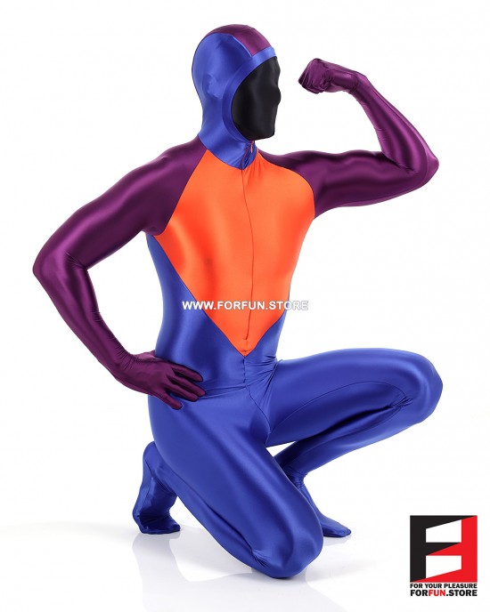 SPANDEX SLICK PLAYSUIT V6