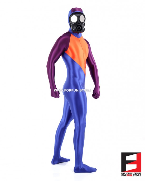 SPANDEX SLICK PLAYSUIT V6