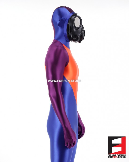 SPANDEX SLICK PLAYSUIT V6