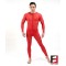 SPANDEX NET PLAYSUIT V1 RED PLN08