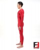 SPANDEX SHINY PLAYSUIT V1 RED WITH CHEST ZIPPERS PLZ01-08 SPANDEX SHINY PLAYSUIT V1 RED WITH CHEST ZIPPERS PLZ01-08