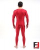 SPANDEX SHINY PLAYSUIT V1 RED WITH CHEST ZIPPERS PLZ01-08 SPANDEX SHINY PLAYSUIT V1 RED WITH CHEST ZIPPERS PLZ01-08