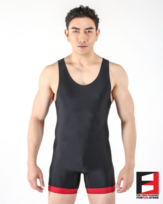 SPANDEX SHINY PLAYSUIT WRESTLE PW01-01 SPANDEX SHINY PLAYSUIT WRESTLE PW01-01