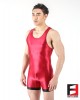 SPANDEX SLICK PLAYSUIT WRESTLE PW02-08