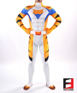 TOPAZ CLAW White Furry PETSUIT HERO001-WHITE TOPAZ CLAW White Furry PETSUIT HERO001-WHITE