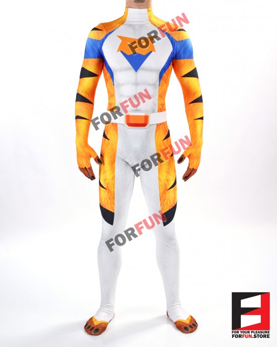 TOPAZ CLAW White Furry PETSUIT HERO001-WHITE