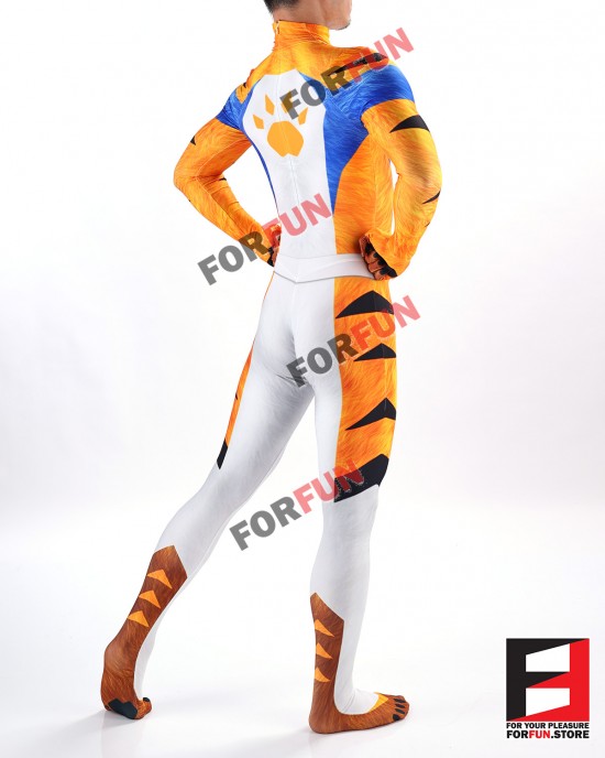 TOPAZ CLAW White Furry PETSUIT HERO001-WHITE