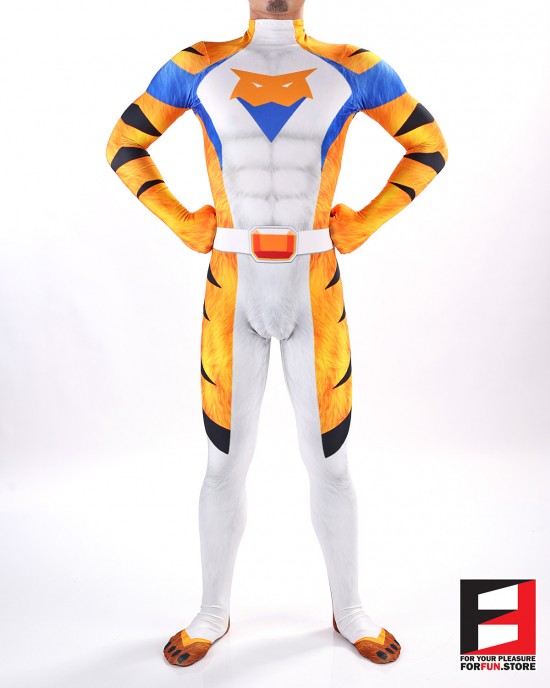 TOPAZ CLAW White Furry PETSUIT HERO001-WHITE