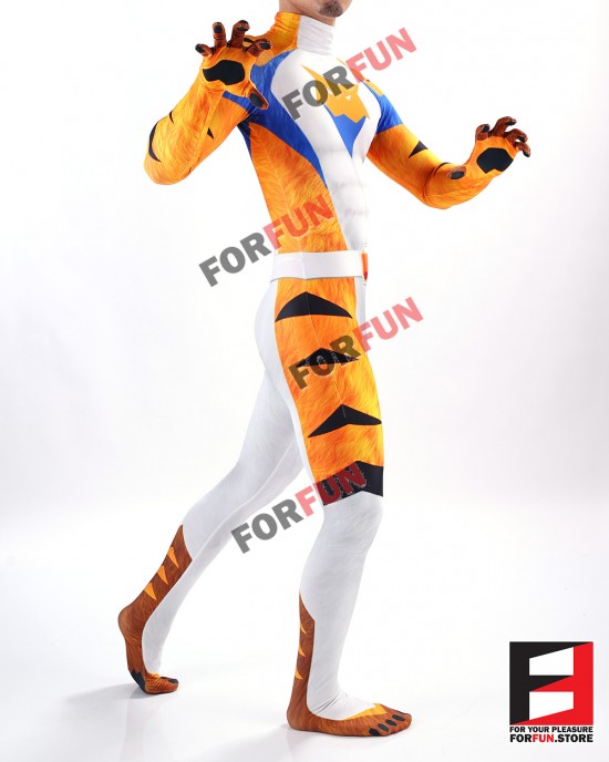 TOPAZ CLAW White Furry PETSUIT HERO001-WHITE
