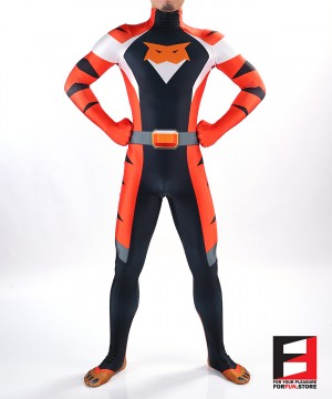 TOPAZ CLAW Black Cartoon PETSUIT HERO001P-BLACK TOPAZ CLAW Black Cartoon PETSUIT HERO001P-BLACK