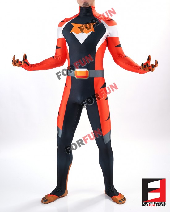 TOPAZ CLAW Black Cartoon PETSUIT HERO001P-BLACK