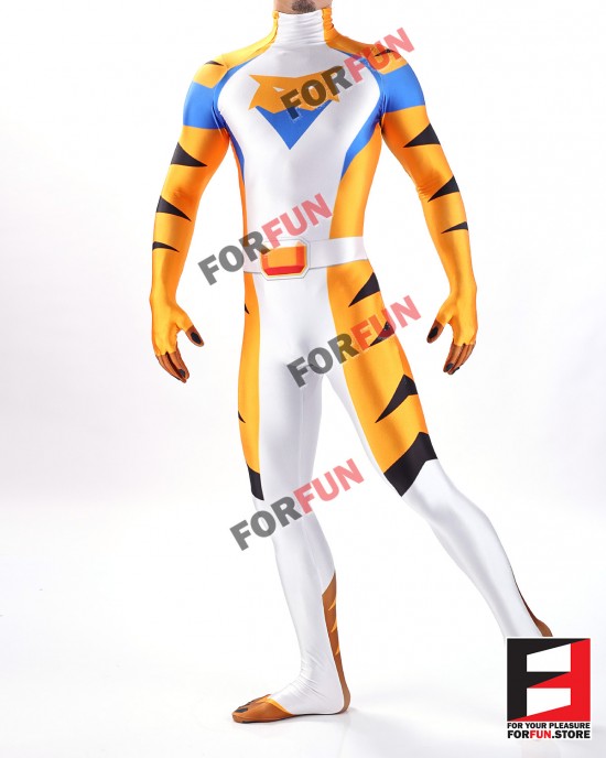 TOPAZ CLAW White Cartoon PETSUIT HERO001P-WHITE