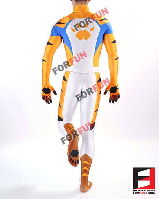 TOPAZ CLAW White Cartoon PETSUIT HERO001P-WHITE