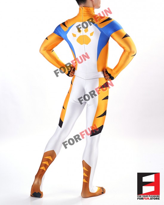 TOPAZ CLAW White Cartoon PETSUIT HERO001P-WHITE