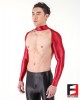 SPANDEX SLICK BODYLESS SHIRTS RED SHB02