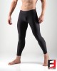 SPANDEX SHINY LEGGINGS BLACK (LOWER RISE) LGAL01