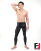 SPANDEX SLICK LEGGINGS BLACK (LOWER RISE) LGAL02