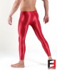 SPANDEX SLICK LEGGINGS RED (LOWER RISE) LGAL02