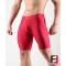 SPANDEX SHINY SHORTS RED LGC01