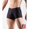 SPANDEX SHINY BOXERS BLACK LGD01