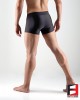 SPANDEX SHINY BOXERS BLACK LGD01