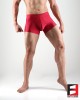 SPANDEX SHINY BOXERS RED LGD01