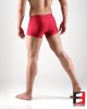 SPANDEX SHINY BOXERS RED LGD01