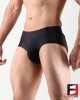 SPANDEX SHINY UNDERWEAR BLACK UWJ01