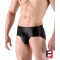 SPANDEX SLICK UNDERWEAR BLACK UWJ02