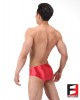 SPANDEX SLICK UNDERWEAR RED UWJB02