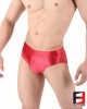 SPANDEX SLICK UNDERWEAR RED UWJB02