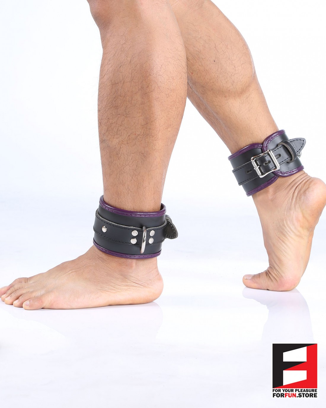 leather ankle trainers