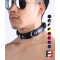 LEATHER CHOKER COLLAR CL008B LEATHER CHOKER COLLAR CL008B