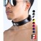 LEATHER RING-CHOKER COLLAR CL009A LEATHER RING-CHOKER COLLAR CL009A