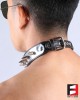 LEATHER WITH SPIKES COLLAR CL004B
