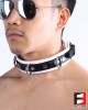 LEATHER BONDAGE COLLAR CL008A