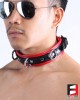 LEATHER BONDAGE COLLAR CL008A