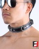 LEATHER CHOKER COLLAR CL008B