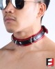 LEATHER CHOKER COLLAR CL008B