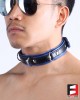 LEATHER CHOKER COLLAR CL008B