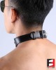 LEATHER O-RING COLLAR CL012A