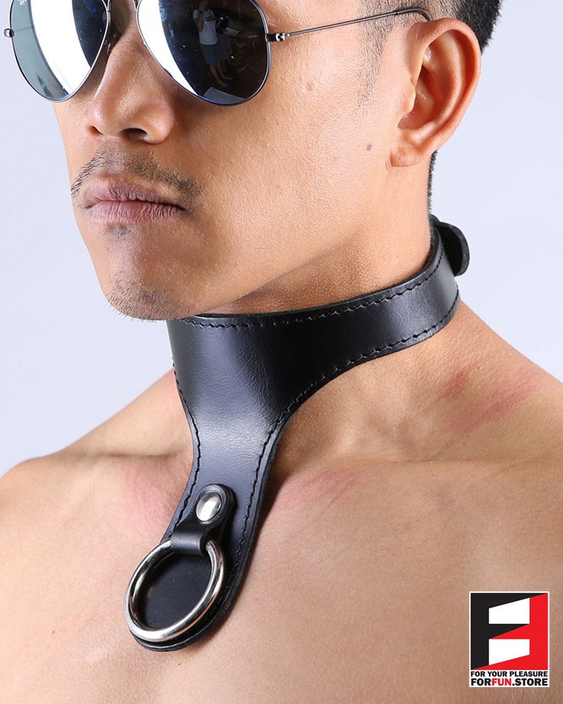 Leather o ring collar Clearance