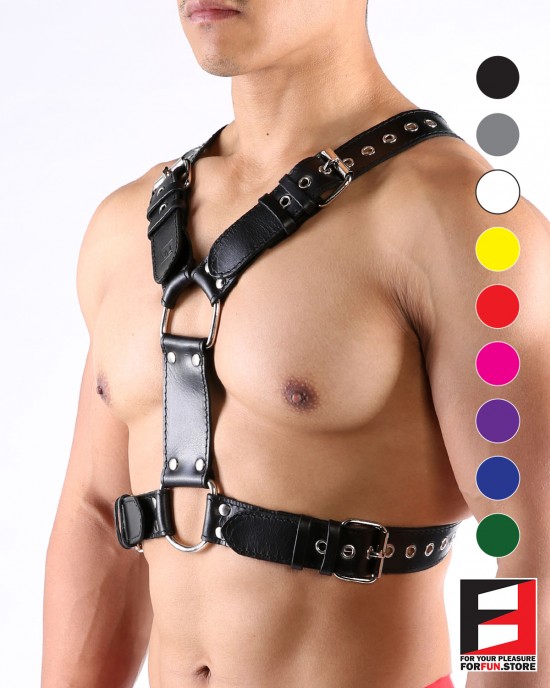 LEATHER Y BASIC HARNESS HS003