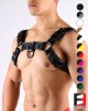 LEATHER BULLDOG PREMIUM HARNESS HS004PB