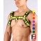 LEATHER BULLDOG GLOW HARNESS HS004R