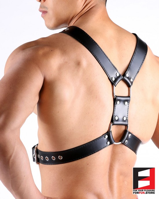 LEATHER Y BASIC HARNESS HS003