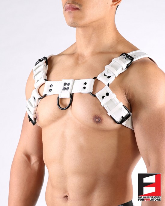 LEATHER BULLDOG PREMIUM HARNESS HS004PB