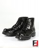 LEATHER PREMIUM POLISH ANKLE BOOTS SE-BOOT08